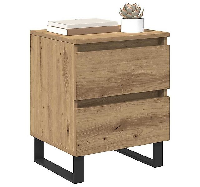 vidaXL Nachttisch Nachttisch Artisan-Eiche 40 x 35 x 50 cm Holzwerkstoff (1 günstig online kaufen