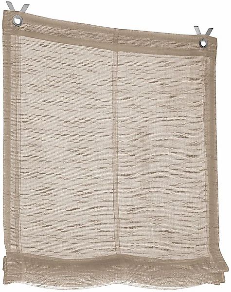 Kutti Raffrollo »Celtic« mit Hakenaufhängung freihängend halbtransparent, P günstig online kaufen