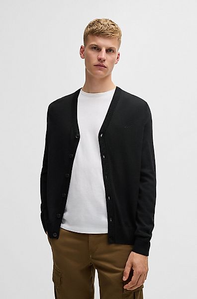 BOSS ORANGE Strickjacke Avac mit tiefem günstig online kaufen