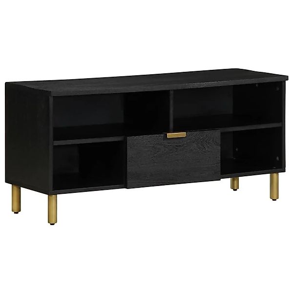 vidaXL TV-Schrank Schwarz 100x33x46 cm Holzwerkstoff 4017664 günstig online kaufen