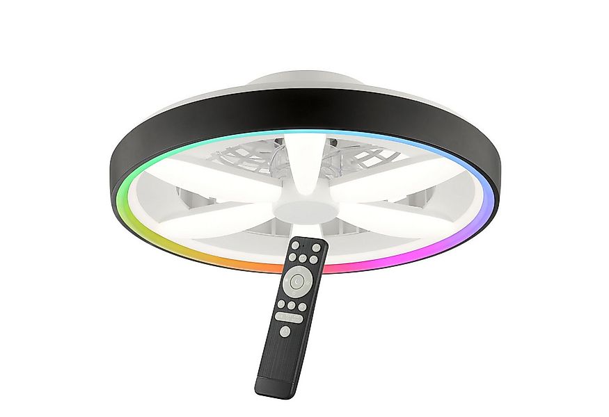 Brilliant LED Deckenleuchte Gaiano, CCT - über Fernbedienung, Dimmfunktion, günstig online kaufen