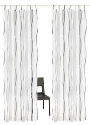 my home Gardine "DIMONA" Schlaufen 2 Stk. tlg. 2-er Set, Voile, Polyester, günstig online kaufen