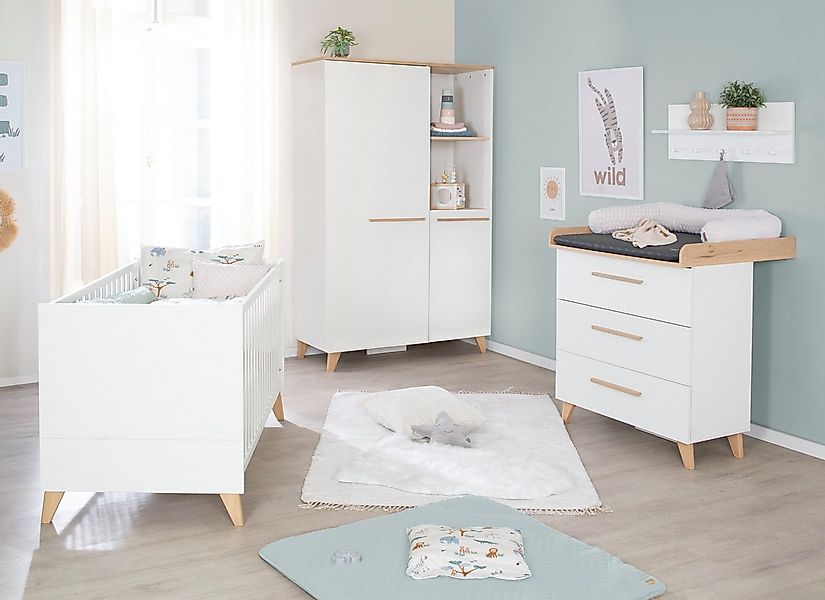 roba® Babyzimmer-Komplettset Leon 3-teilig - praktisches & modernes Design, günstig online kaufen
