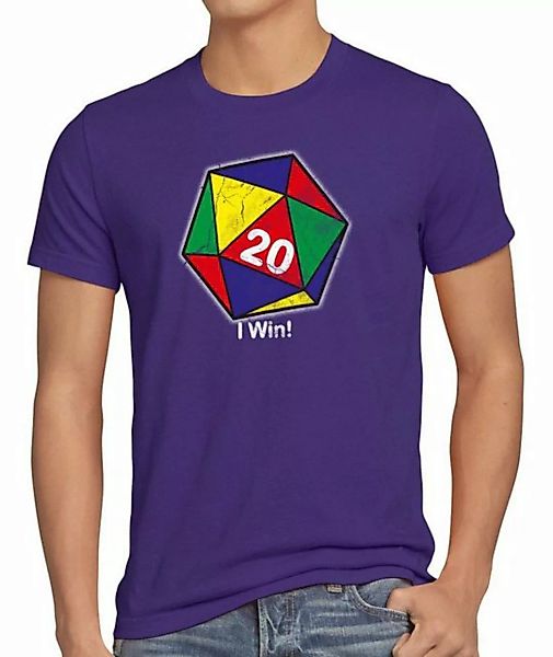 style3 Print-Shirt Herren T-Shirt Sheldon W20 Zauberwürfel big cooper theor günstig online kaufen