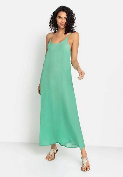 Buffalo Maxikleid mit rundem Ausschnitt, luftiges Sommerkleid, Strandkleid günstig online kaufen