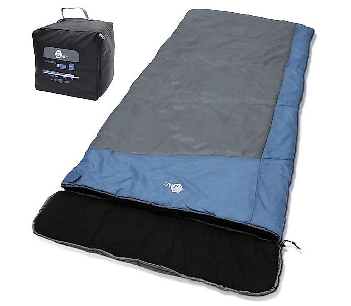 yourGEAR Deckenschlafsack yourGEAR XXL Schlafsack Sumatra -7°C Deckenschlaf günstig online kaufen