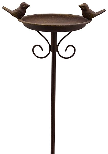 finehomegarden Vogeltränke Futterplatz Vogelbad Metall ArtFerro günstig online kaufen