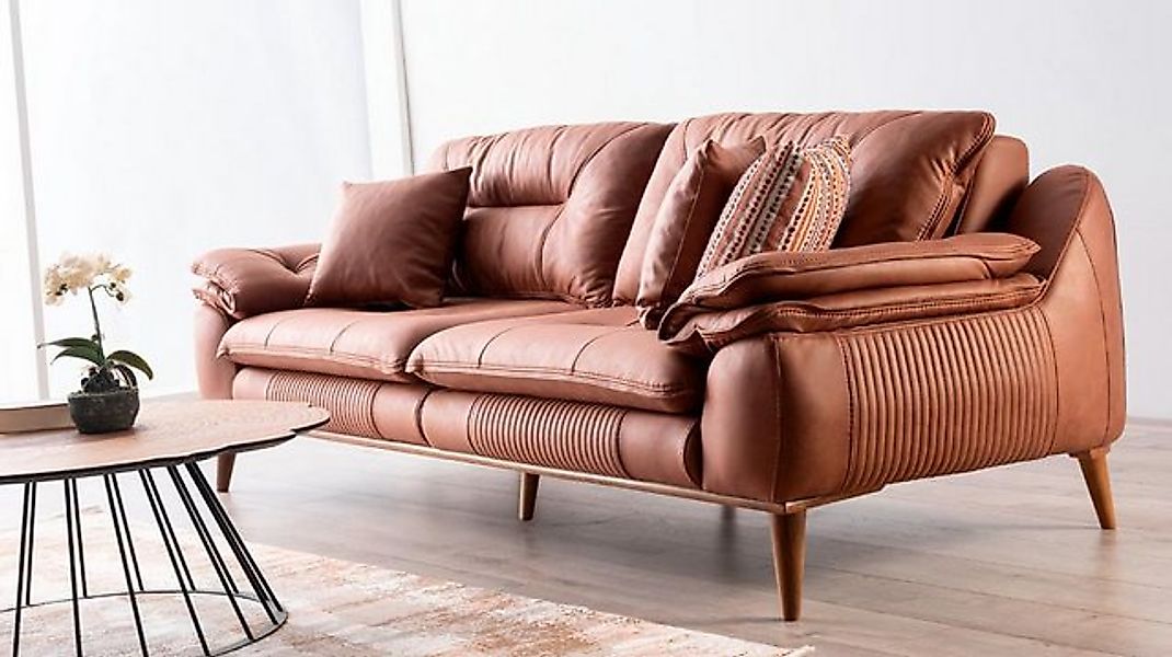 JVmoebel Sofa Dreisitzsofa Gemütliches Dreiersofa Komfort Moderne Relax, 1 günstig online kaufen