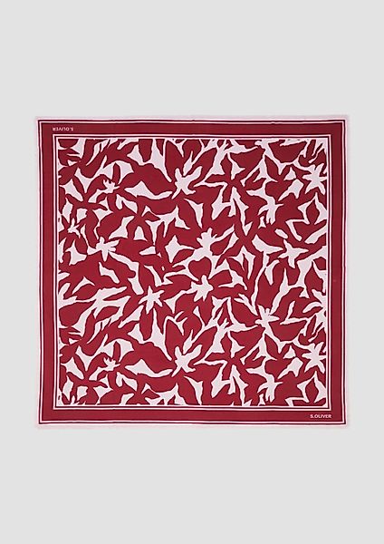 s.Oliver Schal Tuch Tuch mit All-over-Print, günstig online kaufen