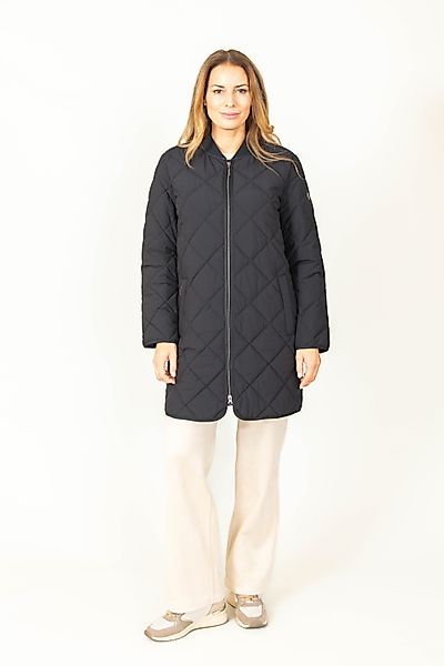 WEGA Green Goose Bomberjacke Rautenstepp-Longbomber "Natural-Stretch" günstig online kaufen