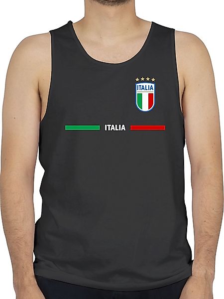 Shirtracer Tanktop Italien Trikot Wappen, Italia günstig online kaufen