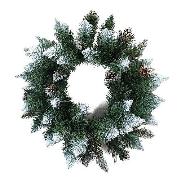 Arnusa Dekokranz künstlicher Tannenkranz Weihnachtskranz Türkranz 50 cm Kra günstig online kaufen