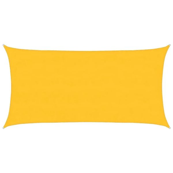 vidaXL Sonnensegel 160 g/m² Rechteckig Gelb 4x7 m HDPE 311575 günstig online kaufen