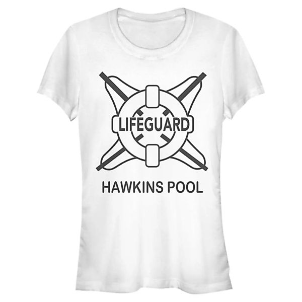 Netflix - Stranger Things - Hawkins Pool Lifeguard - Frauen T-Shirt günstig online kaufen