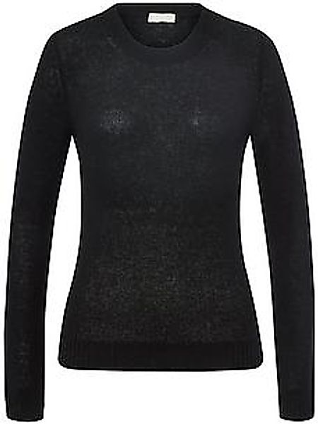 Rundhals-Pullover Peter Hahn schwarz günstig online kaufen
