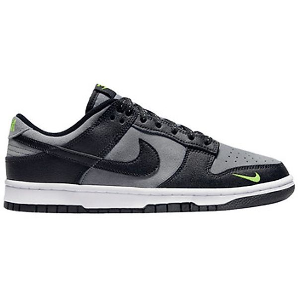 Nike  Sneaker Dunk Low Black Cool Grey Volt Mini Swoosh günstig online kaufen