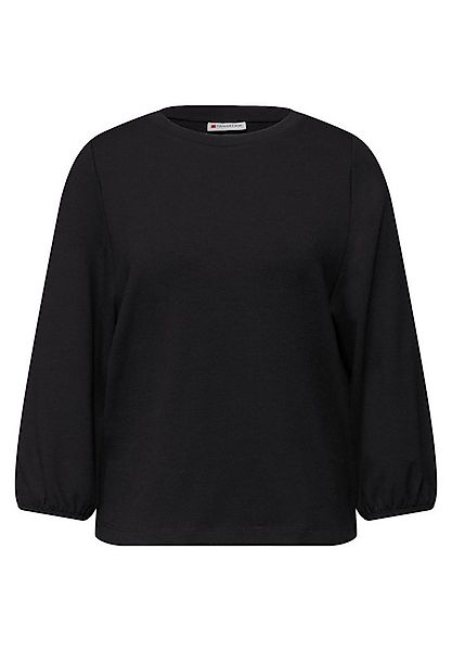 STREET ONE 3/4-Arm-Shirt STREET ONE / Da.Sweatshirt / LTD QR uni jacquard s günstig online kaufen