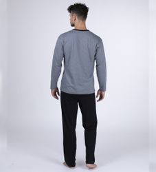 Moonline Pyjama Schlafanzug lang, 100% Baumwolle günstig online kaufen