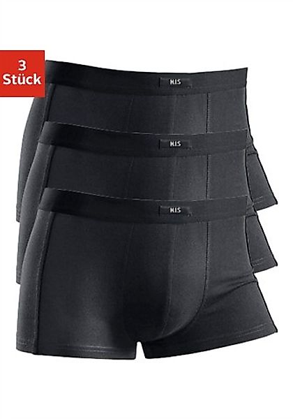 H.I.S Boxer "Boxershorts für Herren", 3 Stk. mit schmalen Piping an den Sei günstig online kaufen