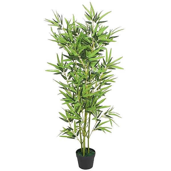 vidaXL Künstliche Bambuspflanze mit Topf 120 cm Grün günstig online kaufen