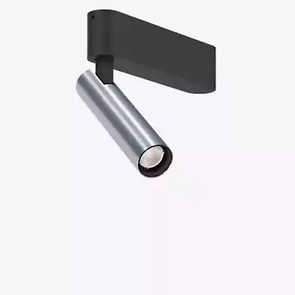 Wever & Ducré Match Surface 1.0 Spot LED, schwarz/aluminium - 2.700 K günstig online kaufen
