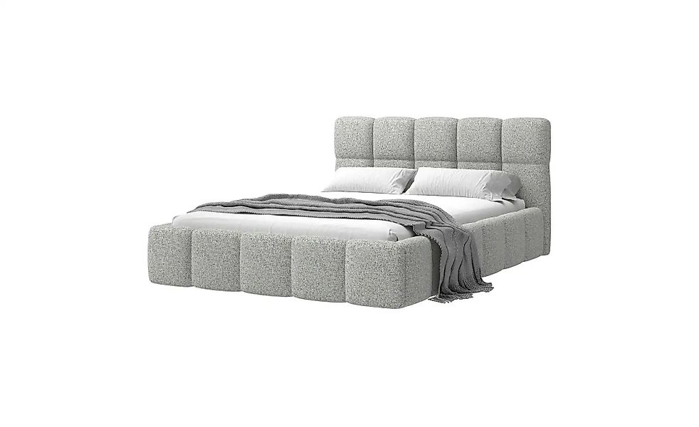 Selsey Polsterbett mit Lattenrost Cloudy ¦ grau ¦ Maße (cm): B: 200 H: 96 B günstig online kaufen