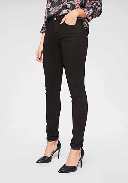 Tamaris Skinny-fit-Jeans, schmale Beinform, normale Leibhöhe, 5-Pocket-Form günstig online kaufen