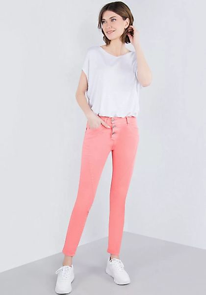 Please Jeans 5-Pocket-Jeans P78A Crinkle Optik günstig online kaufen