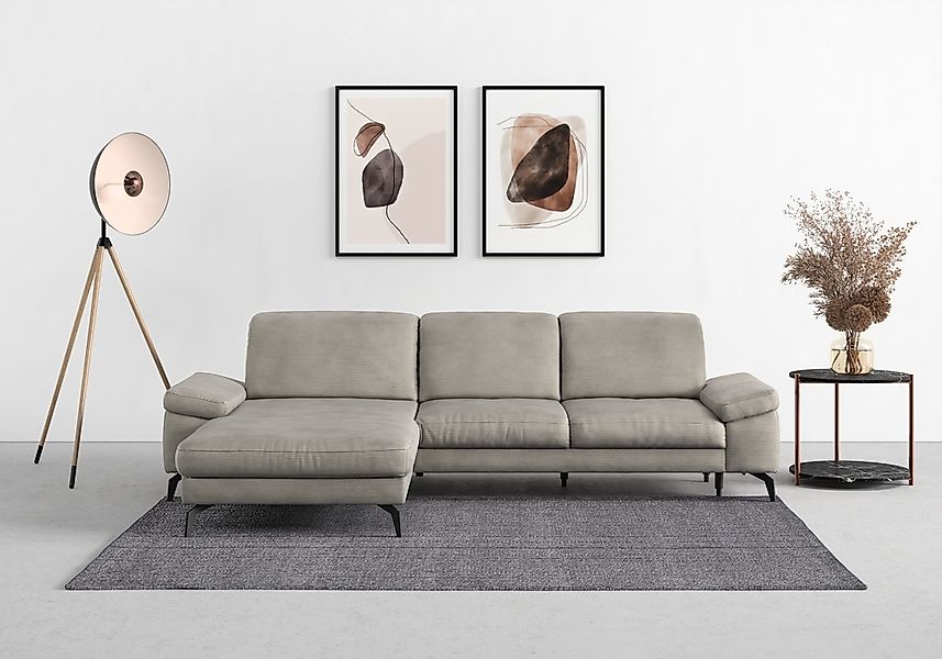 sit&more Ecksofa "Cabana L-Form" Recamiere, wahlweise mit Sitztiefen-, Arml günstig online kaufen