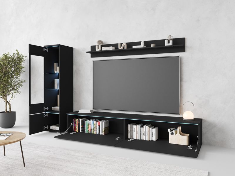 INOSIGN Wohnwand VERA I, Vitrinen Türanschlag günstig online kaufen