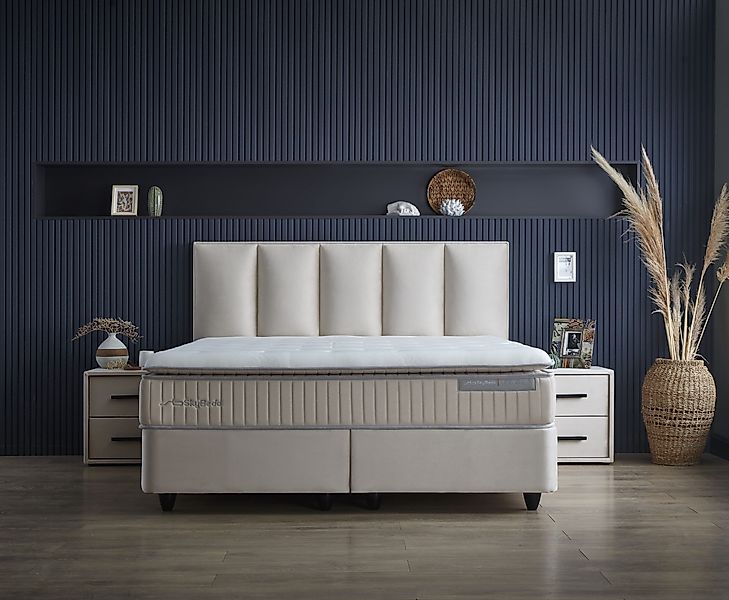 Viva Möbel Boxspringbett BIRDY (120 x günstig online kaufen
