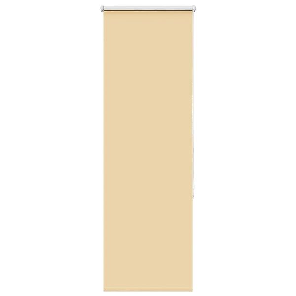 vidaXL Verdunkelungsrollo Beige 45x175cm Stoffbreite 40,7 cm Polyester 4010 günstig online kaufen