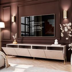 ALLHOUSE24 TV-Schrank LOGANTE 200 KASCHMIR Hochglanz günstig online kaufen