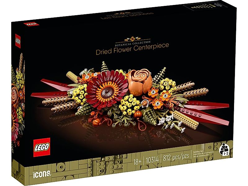 LEGO® 10314 Trockenblumengesteck Konstruktionsspielsteine günstig online kaufen
