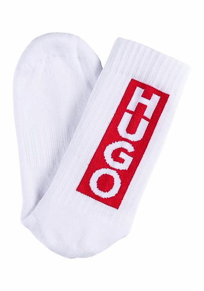 HUGO Underwear Freizeitsocken "3P QS BACK LABEL CC", (Packung, 3 Paar, 3er günstig online kaufen