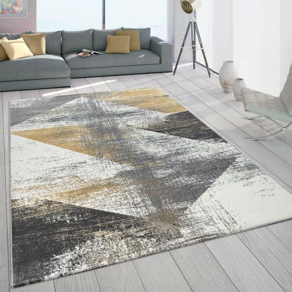 Paco Home Teppich "Mero 102" rechteckig 16 mm Höhe Kurzflor, modernes Desig günstig online kaufen