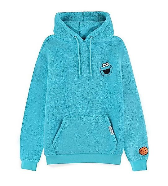 Sesamstrasse Hoodie Cookie Monster Krümmelmonster Plush Hoodie günstig online kaufen