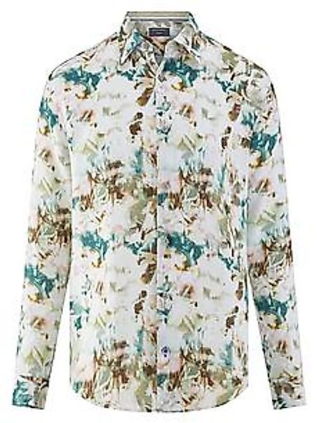 Leinenhemd Regular Fit Olymp weiss günstig online kaufen