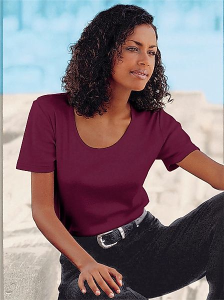 Casual Looks Rundhalsshirt "Shirt" 1 Stk. günstig online kaufen