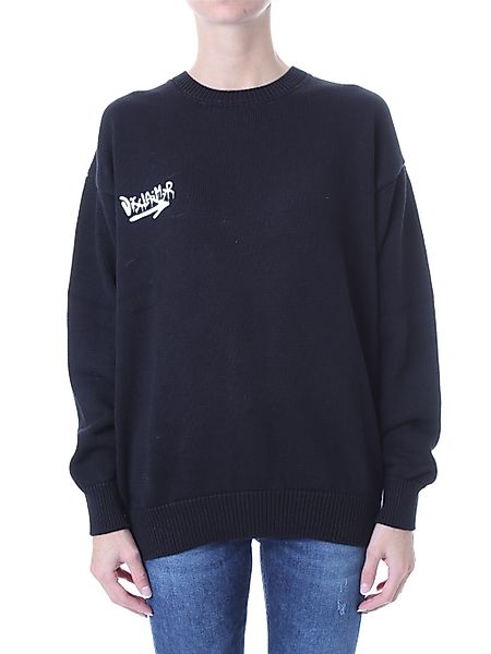 DISCLAIMER Sweatshirt Damen schwarz cotone günstig online kaufen