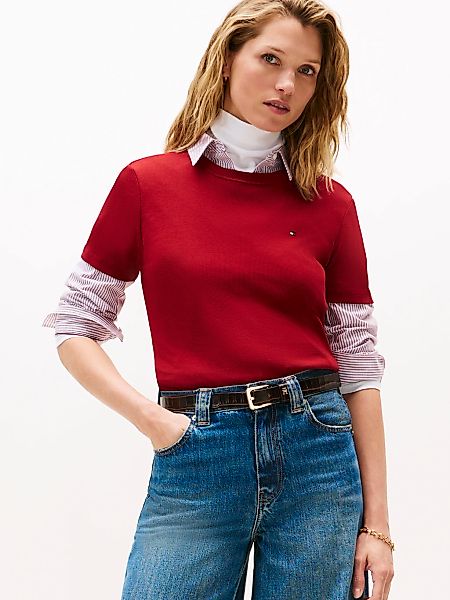 Tommy Hilfiger T-Shirt "SLIM CODY C-NK SS" Baumwolle, slim fit günstig online kaufen