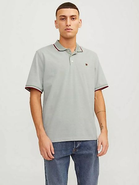 Jack & Jones T-Shirt Polo T-Shirt Pique Kurzarm Hemd Basic JPRBLUWIN JPRBLU günstig online kaufen