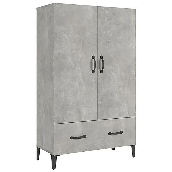 vidaXL Highboard Betongrau 70x31x115 cm Holzwerkstoff 812541 günstig online kaufen