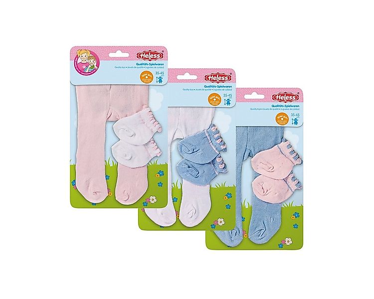 Heless Puppenkleidung Strumpfhose mit Söckchen Größe 35-45cm günstig online kaufen