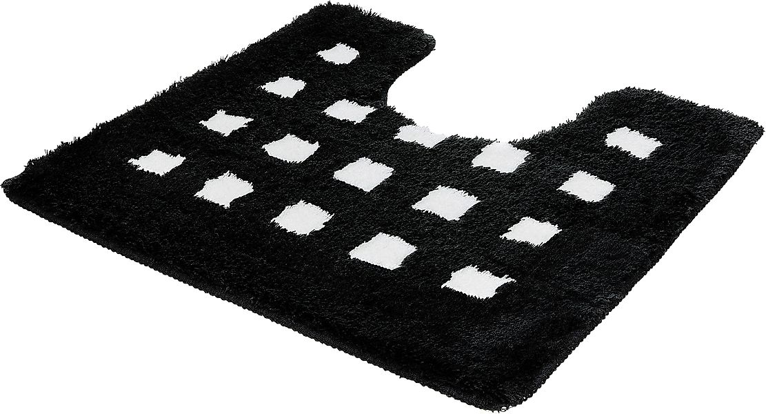 Kleine Wolke Badematte "Boxes" Höhe 20 mm rutschhemmend beschichtet fußbode günstig online kaufen