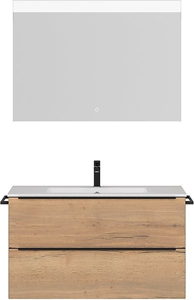 nobilia Badmöbel-Set "Levere" vormontiert, mit Soft-Close, 2 Stk. tlg. günstig online kaufen