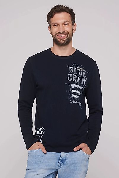 CAMP DAVID Rundhalsshirt, aus Baumwolle günstig online kaufen