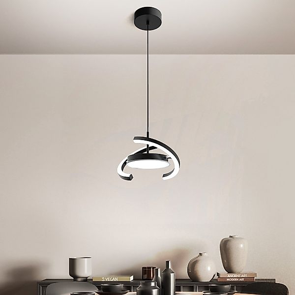 FIMEI Pendelleuchte LED-Saturnring-Pendelleuchte, dimmbar, höhenverstellbar günstig online kaufen