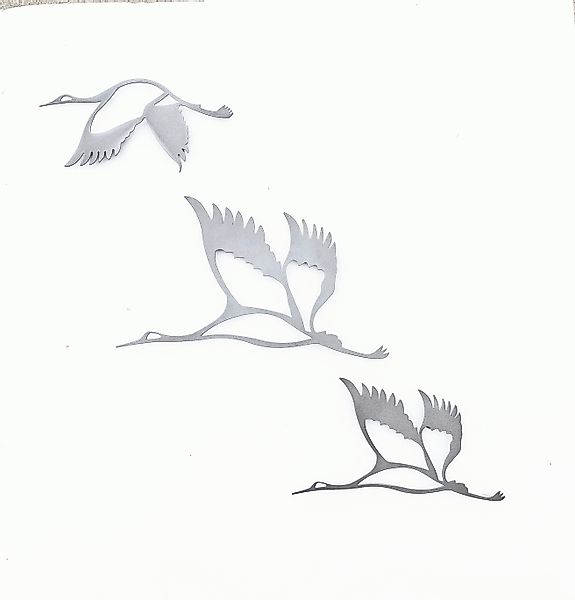 moebel-direkt-online Wanddekoobjekt 3tlg. Set aus Metall günstig online kaufen