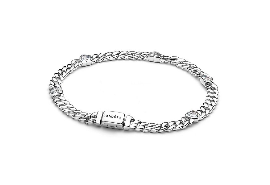 Pandora Gliederarmband Damen-SilberZirkonia Herz günstig online kaufen
